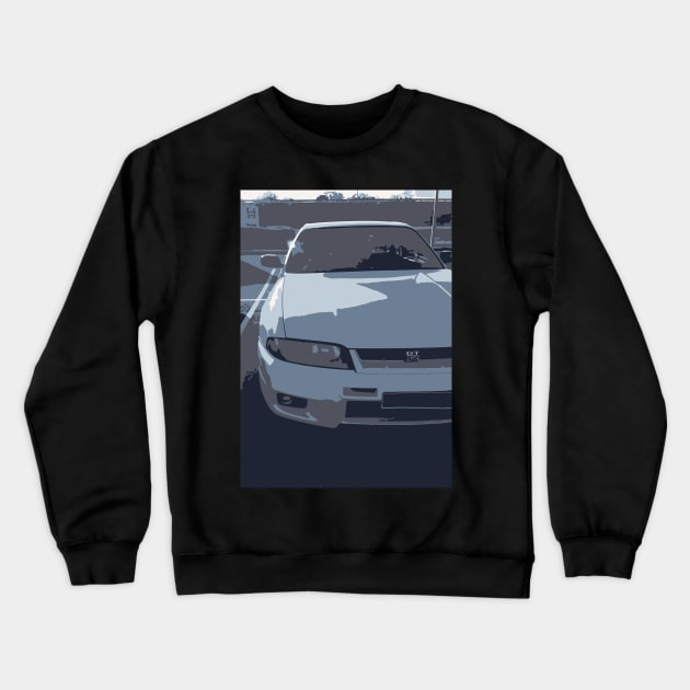 Skyline Crewneck Sweatshirt by 5thmonkey